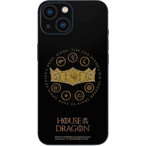 HBO House of the Dragon Crown and Sigils iPhone 13 Mini Skin