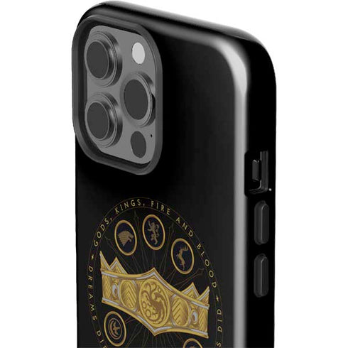 HBO House of the Dragon Crown and Sigils iPhone 13 Pro Max Impact Case