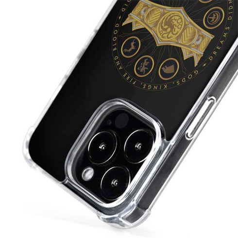 HBO House of the Dragon Crown and Sigils iPhone 15 Pro Max MagSafe Case