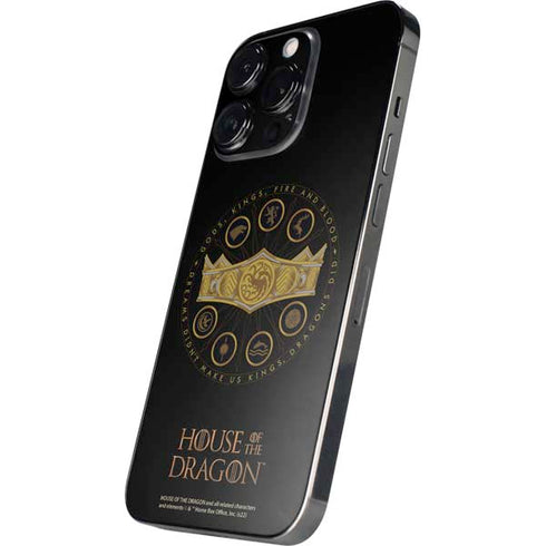 HBO House of the Dragon Crown and Sigils iPhone 14 Pro Max Skin