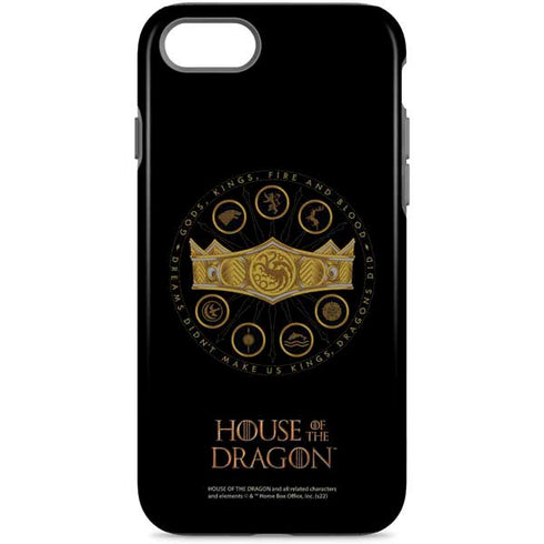 HBO House of the Dragon Crown and Sigils iPhone 8 Pro Case
