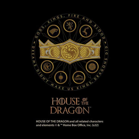 HBO House of the Dragon Crown and Sigils Moto E5 Play Skin