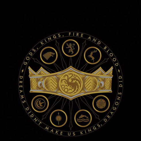 HBO House of the Dragon Crown and Sigils Moto G6 Skin