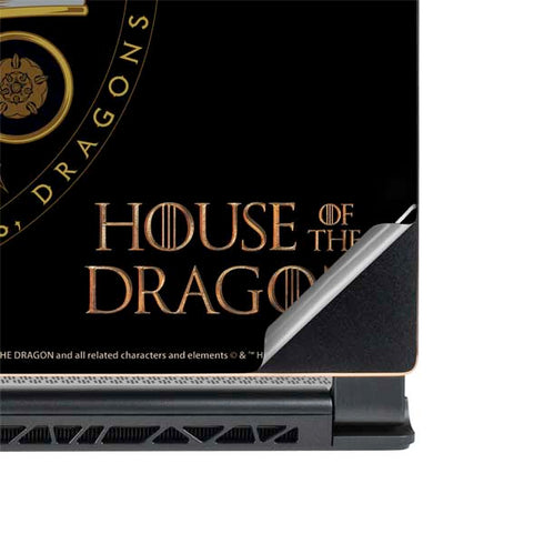 HBO House of the Dragon Crown and Sigils MSI GS65 Stealth Laptop Skin