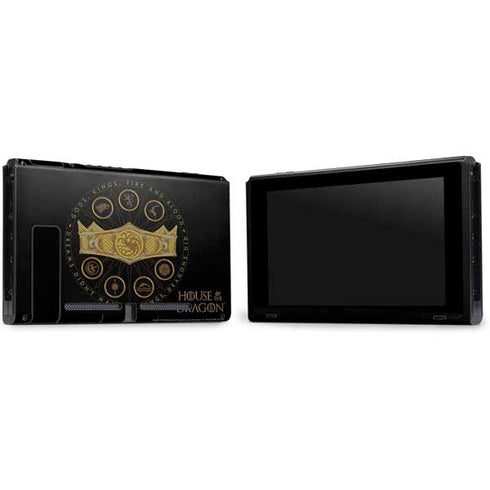 HBO House of the Dragon Crown and Sigils Nintendo Switch Bundle Skin