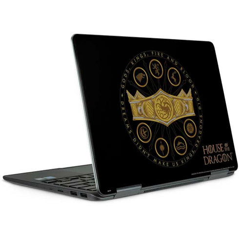 HBO House of the Dragon Crown and Sigils Notebook 9 Pro 13in (2017) Skin