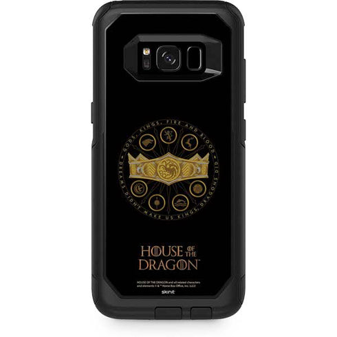 HBO House of the Dragon Crown and Sigils Otterbox Commuter Galaxy Skin