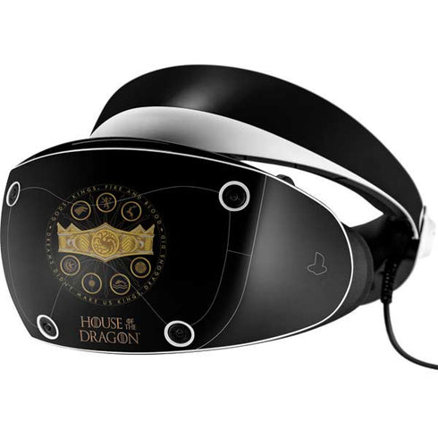 HBO House of the Dragon Crown and Sigils PlayStation VR2 Skin