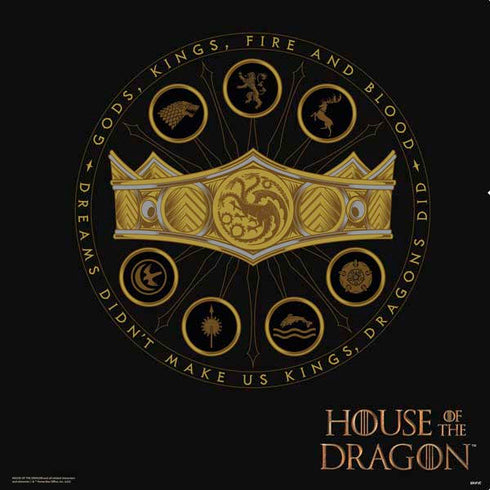 HBO House of the Dragon Crown and Sigils PS4 Slim Skin