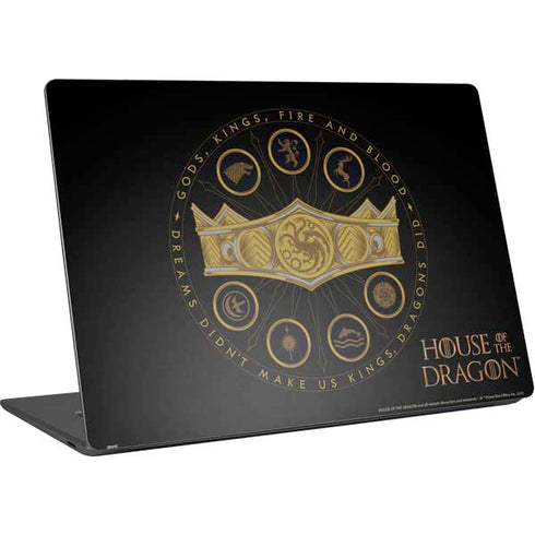 HBO House of the Dragon Crown and Sigils Surface Laptop 4 15in Skin