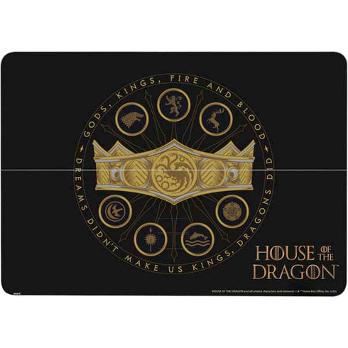 HBO House of the Dragon Crown and Sigils Surface Laptop Studio Skin