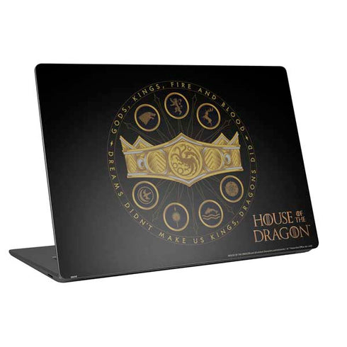 HBO House of the Dragon Crown and Sigils Universal Laptop 15in (12.2 x 8.8in) Skin