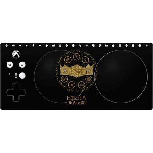HBO House of the Dragon Crown and Sigils Xbox Adaptive Controller Skin