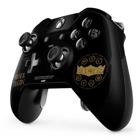 HBO House of the Dragon Crown and Sigils Xbox One Elite Controller Skin
