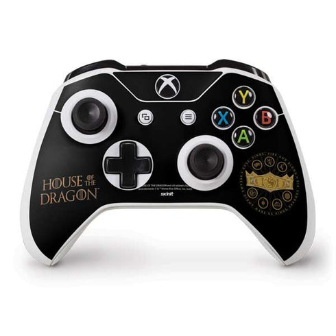 HBO House of the Dragon Crown and Sigils Xbox One S Controller Skin