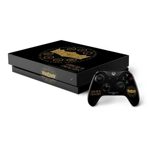 HBO House of the Dragon Crown and Sigils Xbox One X Bundle Skin