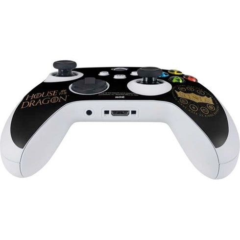 HBO House of the Dragon Crown and Sigils Xbox Series S Controller Skin