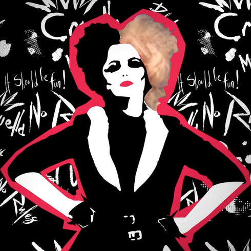 Disney Cruella (2021) Animated Pattern Dell Alienware Skin