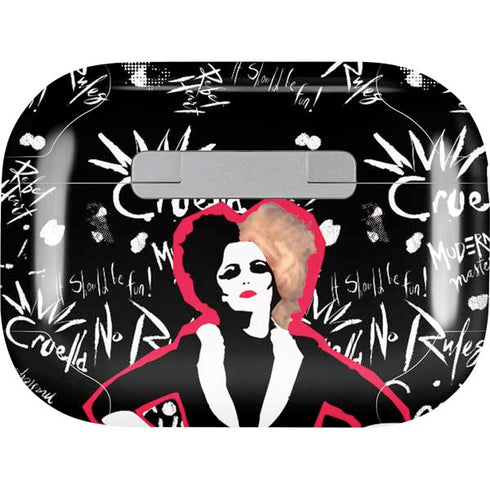 Disney Cruella (2021) Animated Pattern Apple AirPods Pro Skin