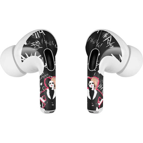Disney Cruella (2021) Animated Pattern Apple AirPods Pro Skin