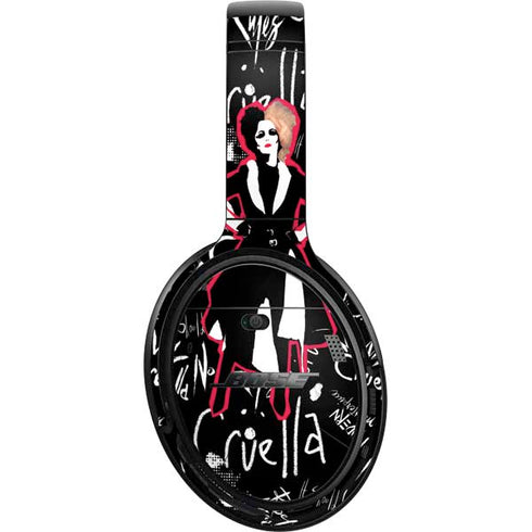 Disney Cruella (2021) Animated Pattern Bose QuietComfort 35 Headphones Skin