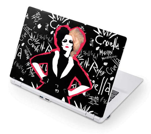 Disney Cruella (2021) Animated Pattern Acer Chromebook Skin