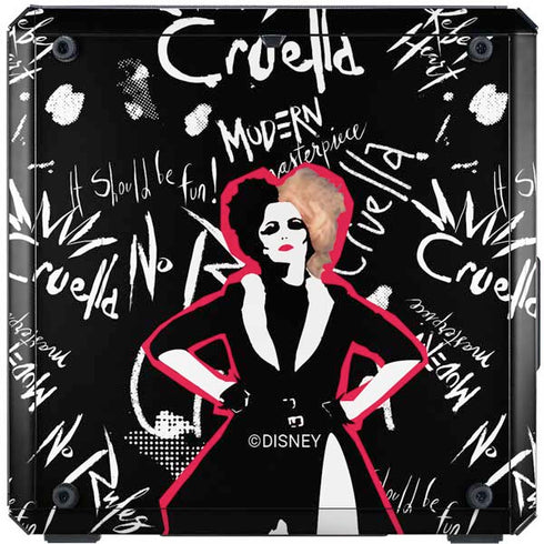 Disney Cruella (2021) Animated Pattern Cooler Master MasterBox Q300L Mini Tower Skin