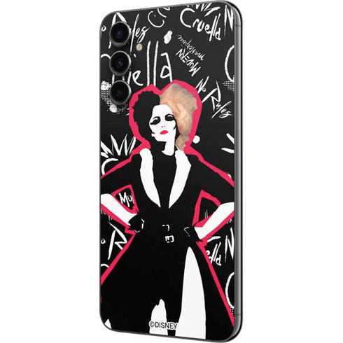 Disney Cruella (2021) Animated Pattern Galaxy A14 5G Skin