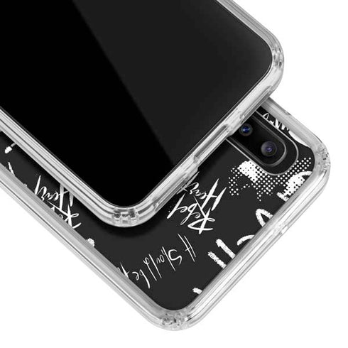 Disney Cruella (2021) Animated Pattern Galaxy A20 Clear Case