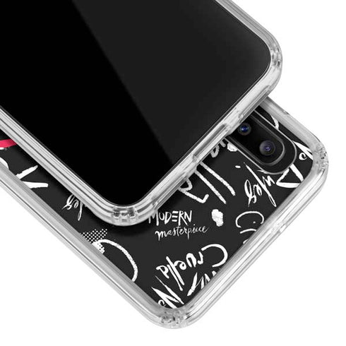Disney Cruella (2021) Animated Pattern Galaxy A30 Clear Case