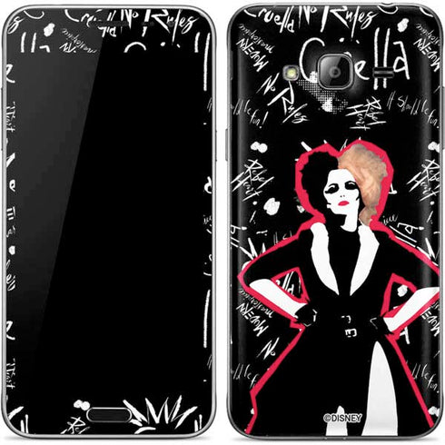 Disney Cruella (2021) Animated Pattern Galaxy J3 Skin