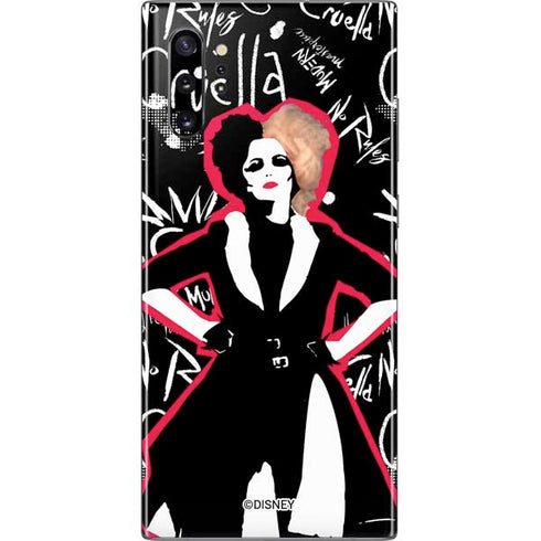 Disney Cruella (2021) Animated Pattern Galaxy Note 10 Plus Skin