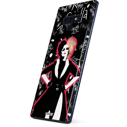 Disney Cruella (2021) Animated Pattern Galaxy Note 9 Skin
