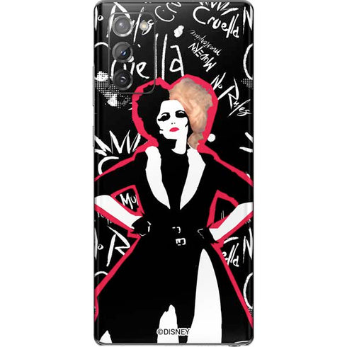 Disney Cruella (2021) Animated Pattern Galaxy Note20 5G Skin