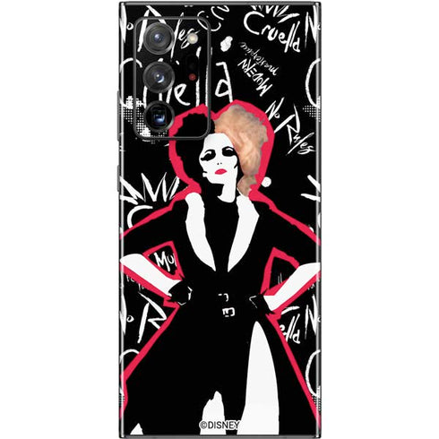 Disney Cruella (2021) Animated Pattern Galaxy Note20 Ultra 5G Skin