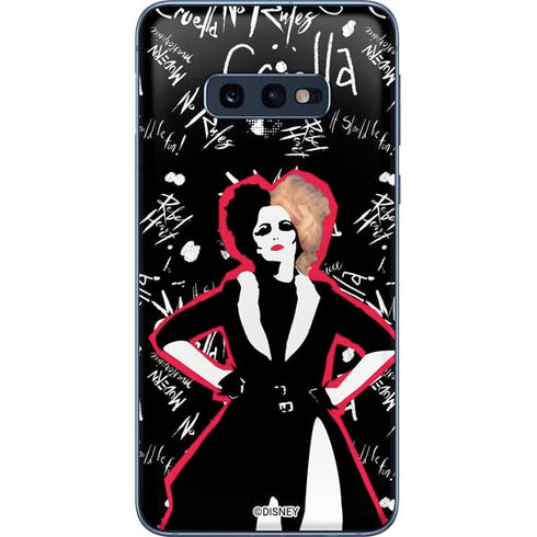 Disney Cruella (2021) Animated Pattern Galaxy S10e Skin