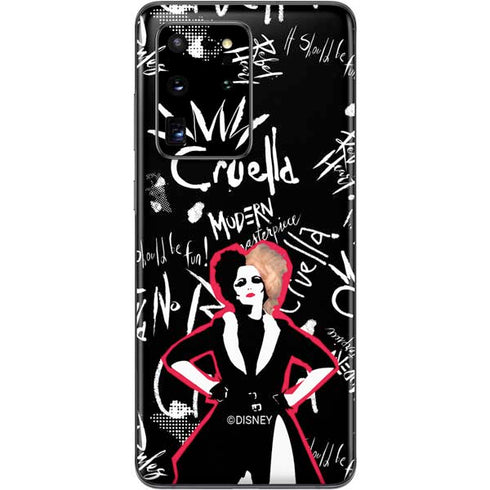 Disney Cruella (2021) Animated Pattern Galaxy S20 Ultra 5G Skin