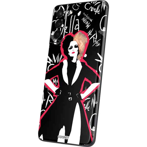 Disney Cruella (2021) Animated Pattern Galaxy S21 5G Skin