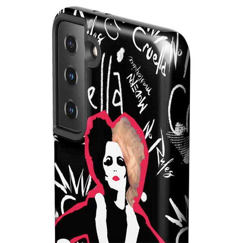 Disney Cruella (2021) Animated Pattern Galaxy S21 Plus 5G Pro Case