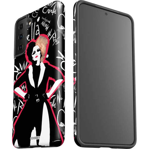 Disney Cruella (2021) Animated Pattern Galaxy S21 Plus 5G Pro Case