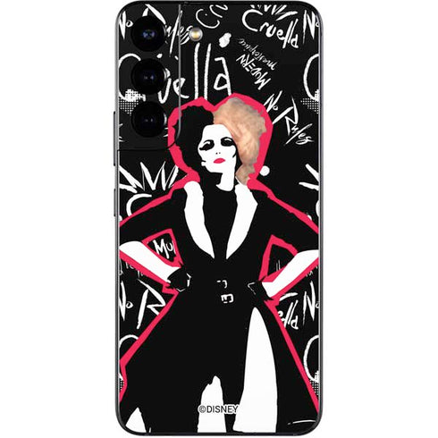 Disney Cruella (2021) Animated Pattern Galaxy S22 Skin