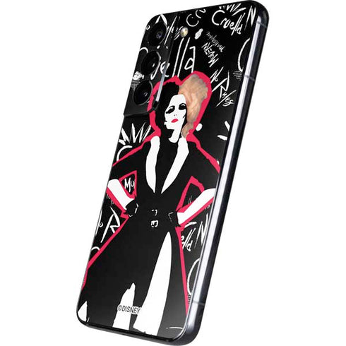 Disney Cruella (2021) Animated Pattern Galaxy S22 Skin