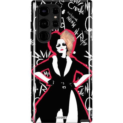 Disney Cruella (2021) Animated Pattern Galaxy S22 Ultra Pro Case