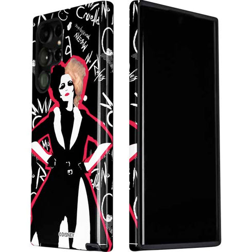 Disney Cruella (2021) Animated Pattern Galaxy S22 Ultra Pro Case