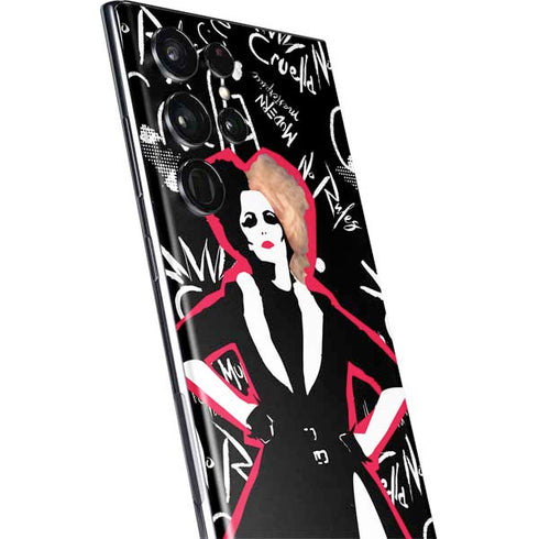 Disney Cruella (2021) Animated Pattern Galaxy S22 Ultra Skin