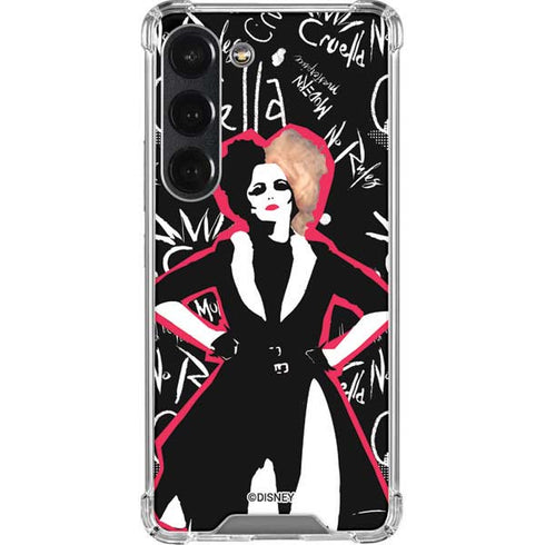 Disney Cruella (2021) Animated Pattern Galaxy S23 Clear Case