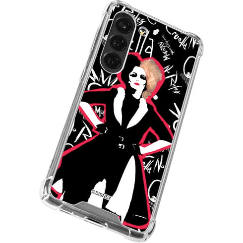 Disney Cruella (2021) Animated Pattern Galaxy S23 Clear Case