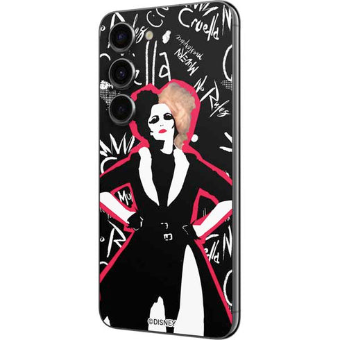 Disney Cruella (2021) Animated Pattern Galaxy S23 Skin