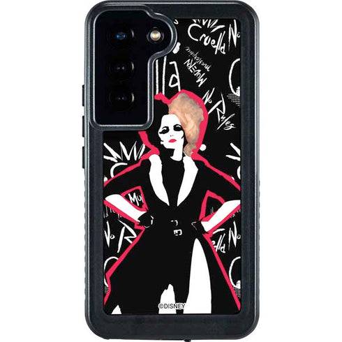 Disney Cruella (2021) Animated Pattern Galaxy S23 Waterproof Case