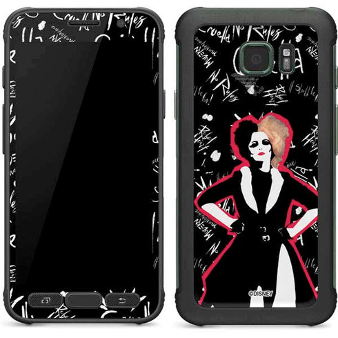Disney Cruella (2021) Animated Pattern Galaxy S7 Active Skin